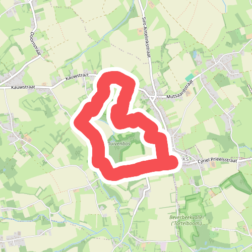 Sint-Lievens Wandelroute Lus 2