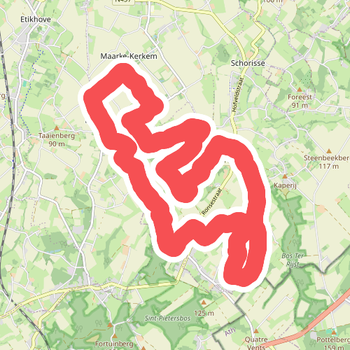 De kunst in Kapellenwandelroute