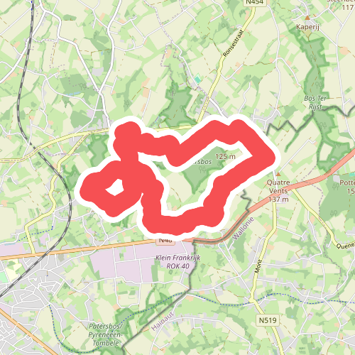 Muziekboswandelroute (bewegwijzerd)