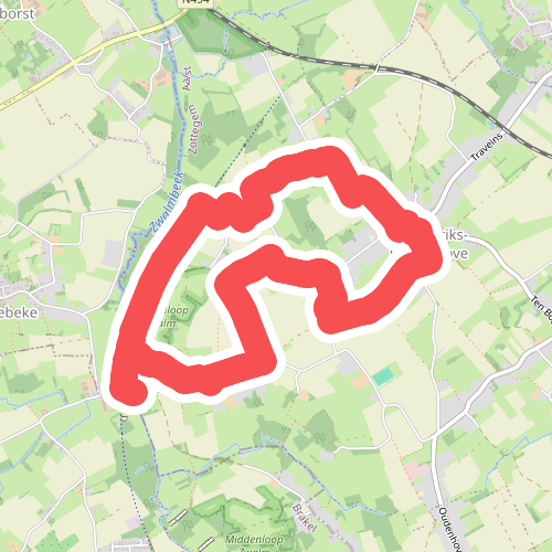 Boembekewandeling - rood