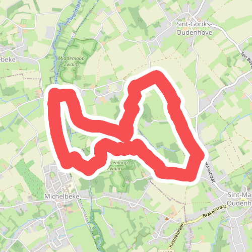 Boembekewandeling - blauw