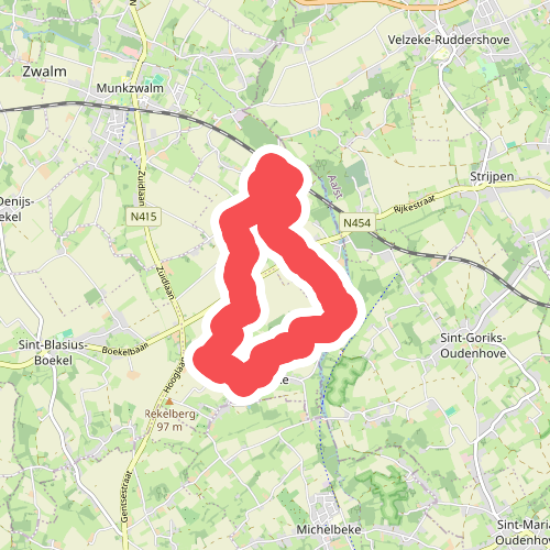 Rondneuzen in Roborst en Rozebeke