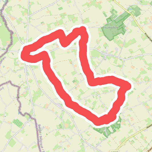 Wandelen in het Helleketelbos en Watou