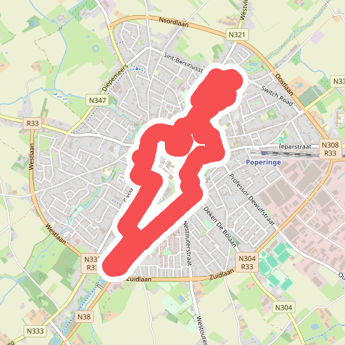 Stadswandelroute Poperinge