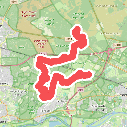Wolfheze - Planken Wambuis · Veluwe Zwerfpad etappe 2