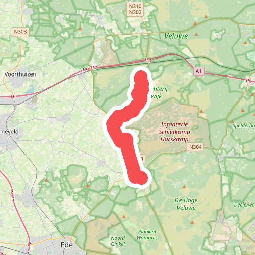 Otterlo - Kootwijk · Veluwe Zwerfpad etappe 5