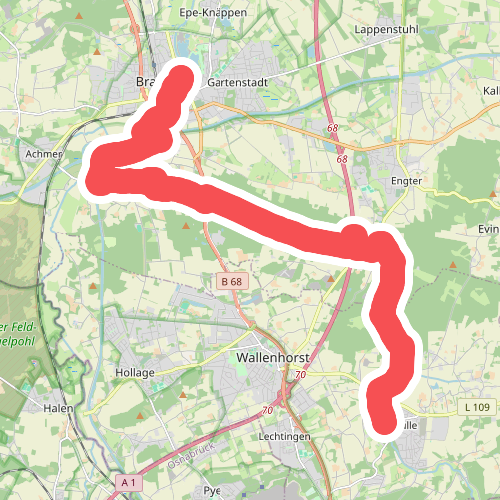 Rulle - Bramsche · Hondsrugpad/Hunenweg etappe 2