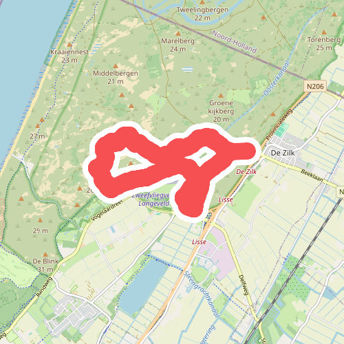 Duinverhalen wandeling: ingang De Zilk