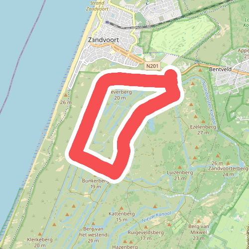 Belevingsroute Zandvoortselaan Groot