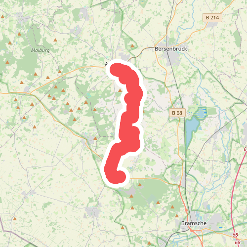 Ueffeln - Ankum · Hondsrugpad/Hunenweg etappe 4