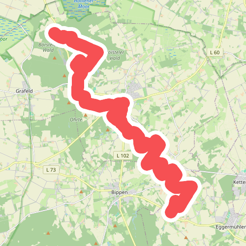 Restruper Hünengrab - Stift Börstel · Hondsrugpad/Hunenweg etappe 6
