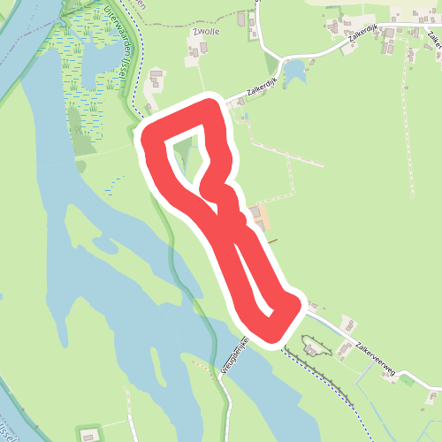 Vreugderijkerwaard - Rood