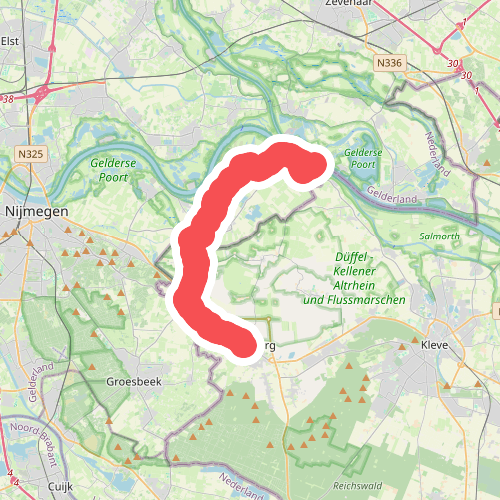 Millingen aan de Rijn - Kranenburg · Jacobspad etappe 1