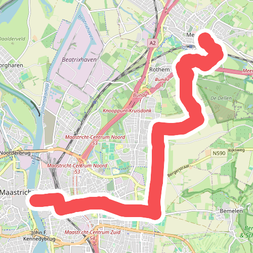 Meerssen - Maastricht · Jacobspad etappe 9