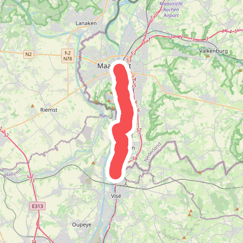 Maastricht - Eijsden · Jacobspad etappe 10