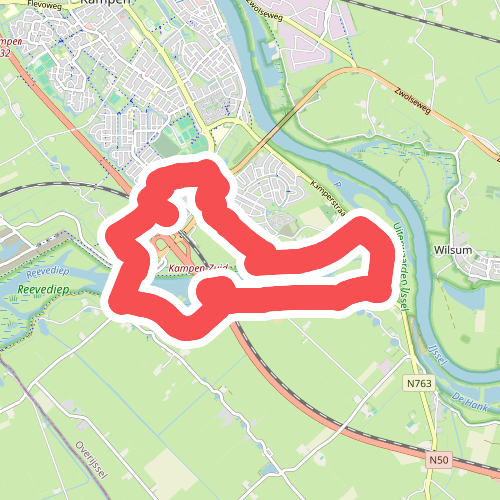 Station Kampen Zuid - Groen