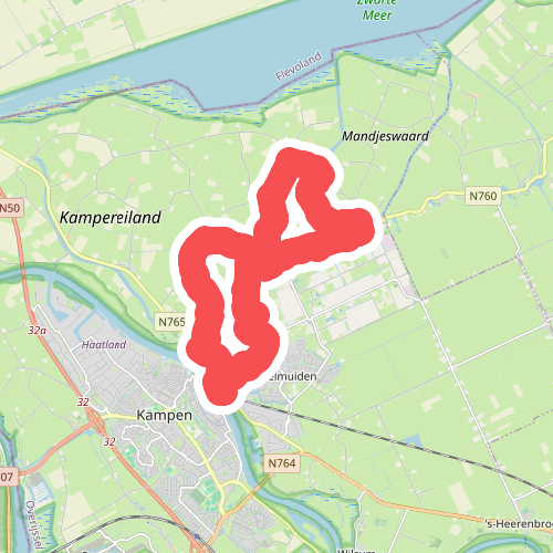 Station Kampen - Blauw