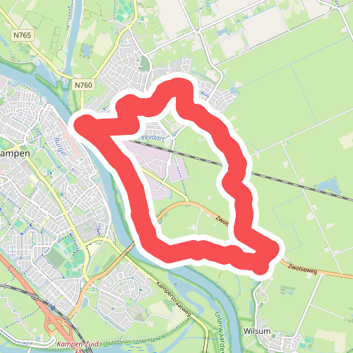 Station Kampen - Groen