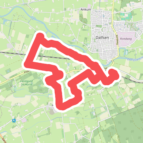 Station Dalfsen - Paars