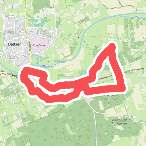 Station Dalfsen - Rood