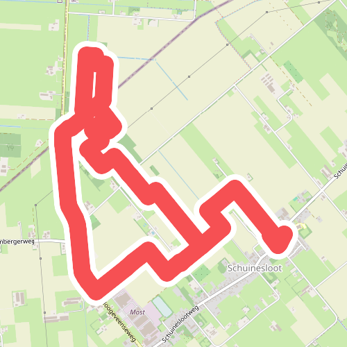 Schuinesloot - Blauw