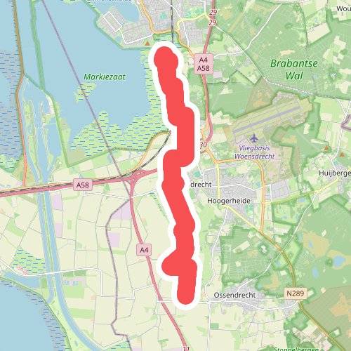 Bergen op Zoom - Naar het Leen · Oosterscheldepad etappe 12