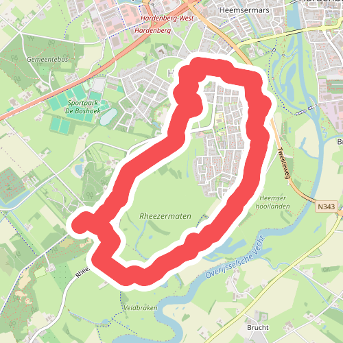 Rheezerbelten - Blauw