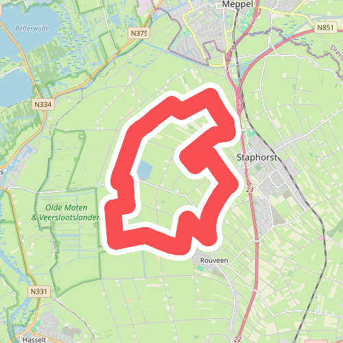 Oude Rijksweg - Rood