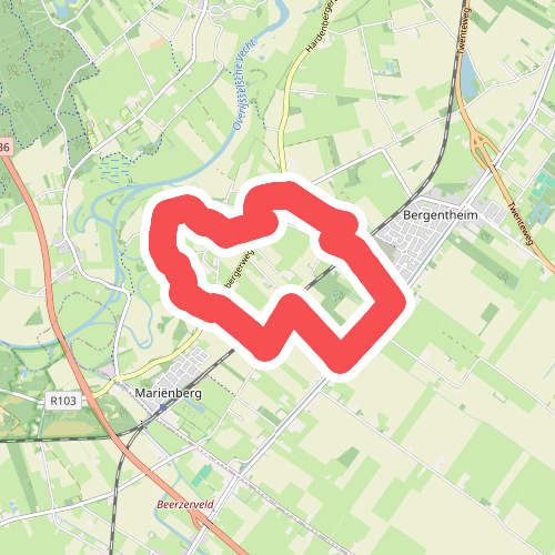 Oud Bergentheim - Blauw