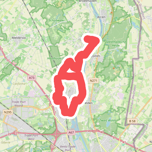 Grubbenvorst - Lottum · Petranpad etappe 9