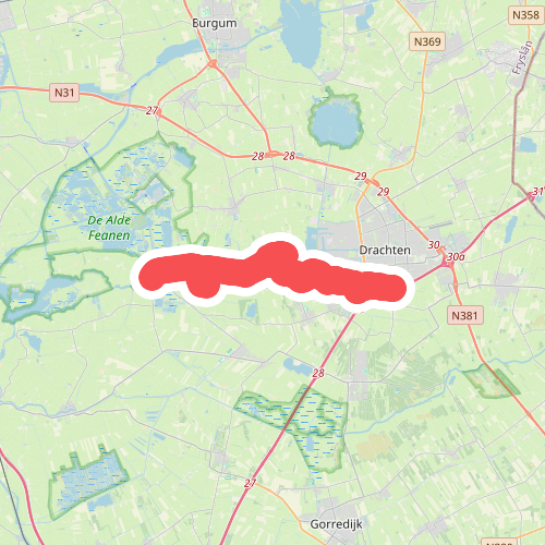 De Veenhoop - Drachten · Bonifatius Kloosterpad etappe 4