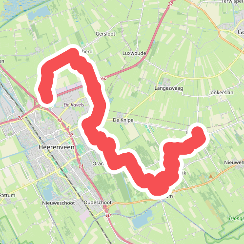 Bontekop - Terband · Bonifatius Kloosterpad etappe 10