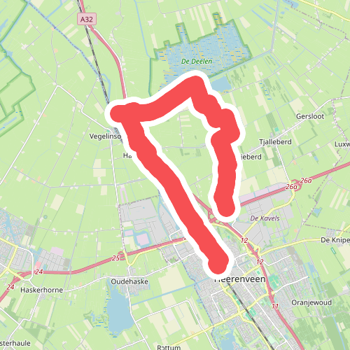 Terband - Heerenveen · Bonifatius Kloosterpad etappe 11