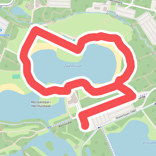 Het Hulsbeek-Zuid - Blauw