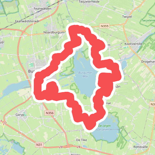 Rondje Burgum · Bonifatius Kloosterpad etappe 19