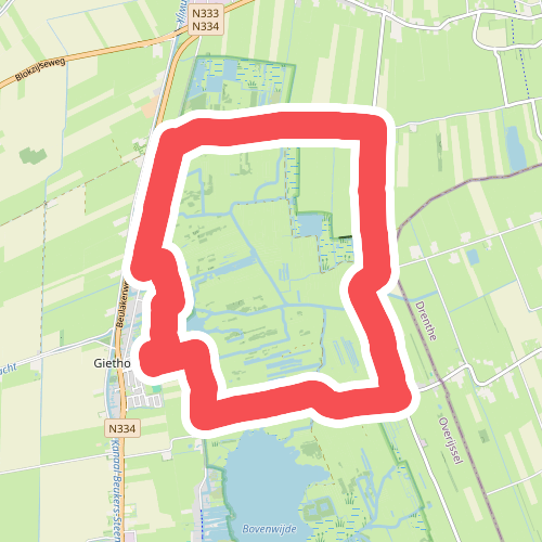 Giethoorn Noord - Blauw