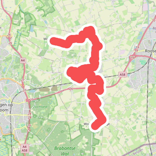 Moerstraten - Wouwse Plantage · Brabantse Wal etappe 3