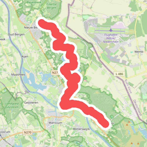 Wellerlooi - Nieuw-Bergen · Maas-Niederrheinpad etappe 3