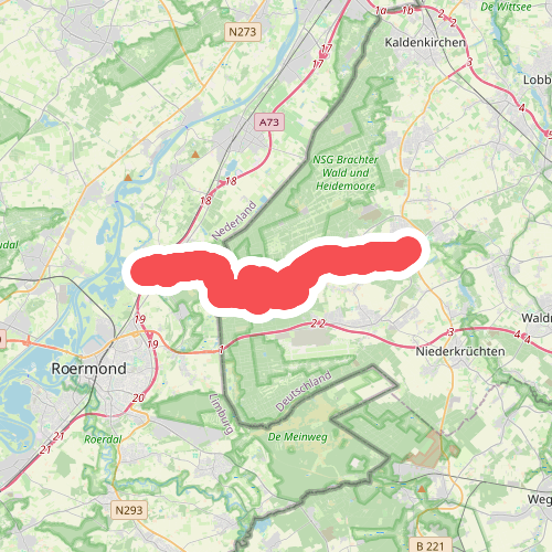 Swalmen - Brüggen · Maas-Niederrheinpad etappe 23