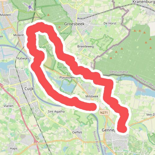 Milsbeek - Ottersum (via Mook) · Rondje Limburg etappe 9