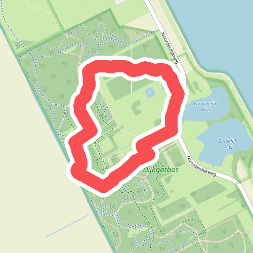 Wandelroute Dijkgatsbos