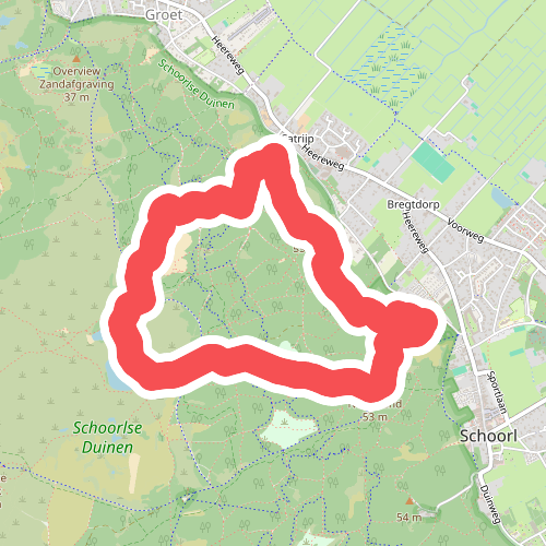 Wandelroute Roetroute