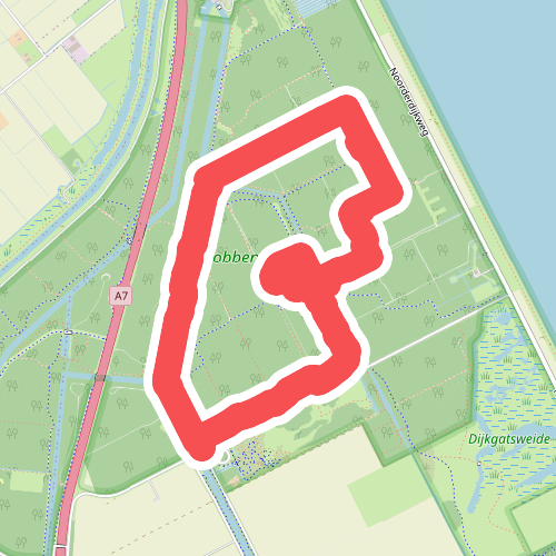 Wandelroute Robbenoordbos