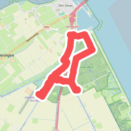 Wandelroute Wieringerrand