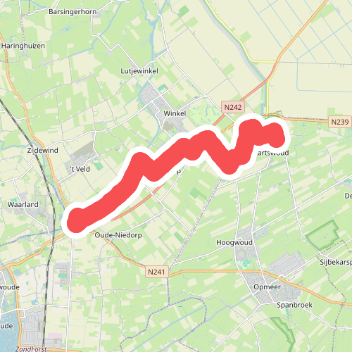 Verlaat - Aartswoud · Groot Frieslandpad etappe 4
