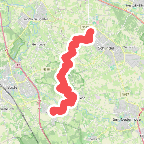 Schijndel - Liempde · Roots Natuurpad etappe 29