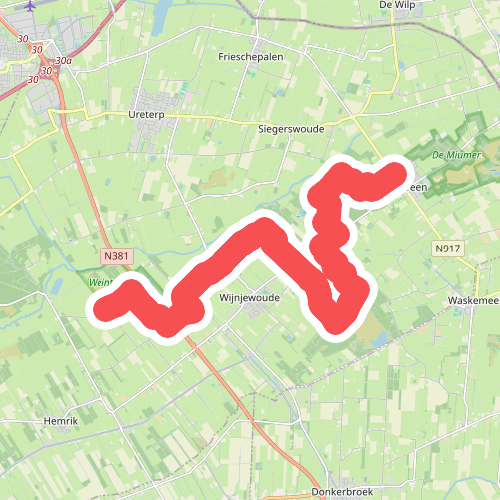 Bakkeveen - Wijnjeterper Skar · Koningspad XL etappe 2