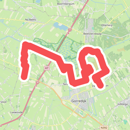 Lippenhuizen - Tijnje · Koningspad XL etappe 4