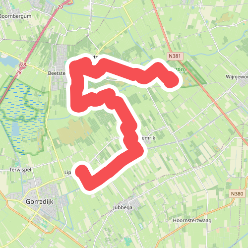 Wijnjeterper Skar - Lippenhuizen · Koningspad XL etappe 3