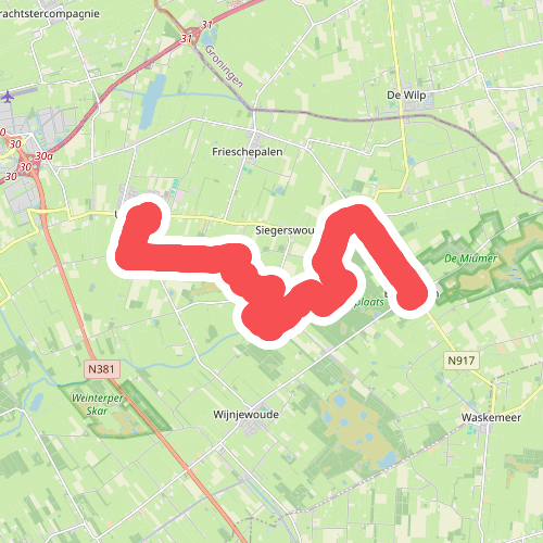 Ureterp - Bakkeveen · Koningspad XL etappe 11